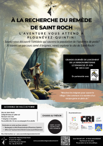 Lancement de la Chasse au trésor en version bretonne :  À la recherche du remède de Saint Roch / Klask remed Sant Rok : un défi immersif à Plounévez-Quintin !