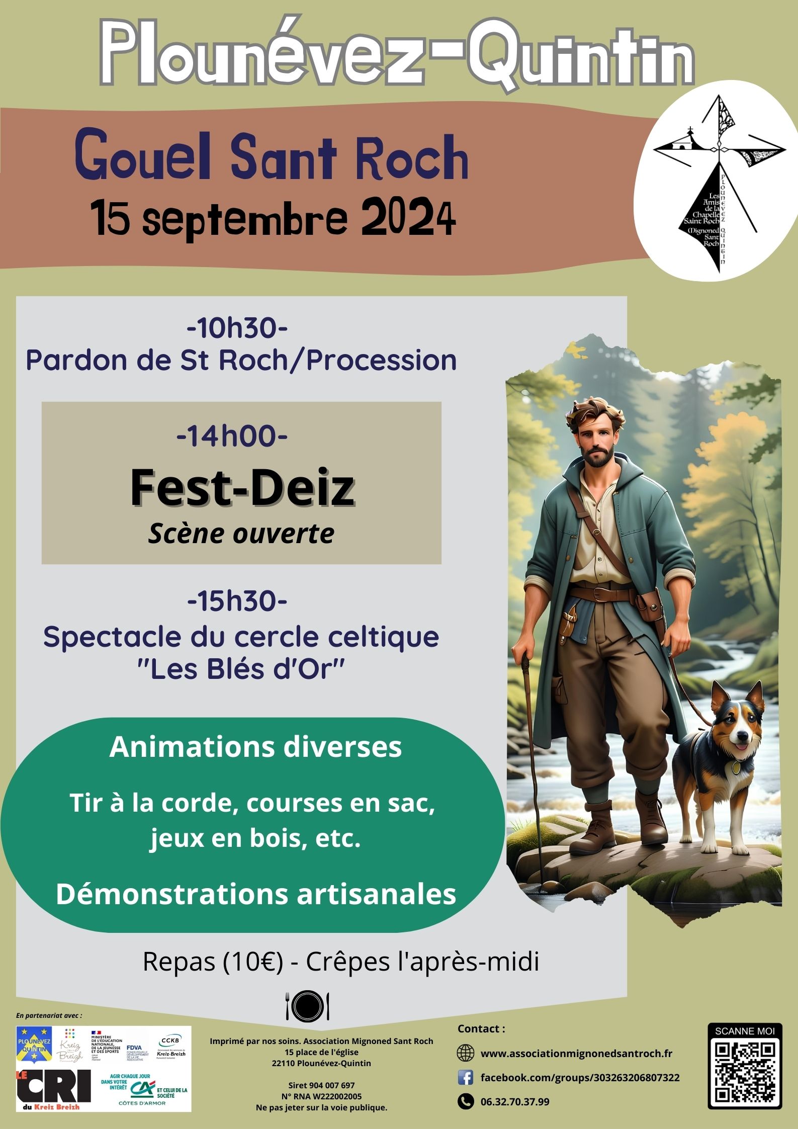 Gouel Sant Roch - Fête-Pardon de Saint-Roch
