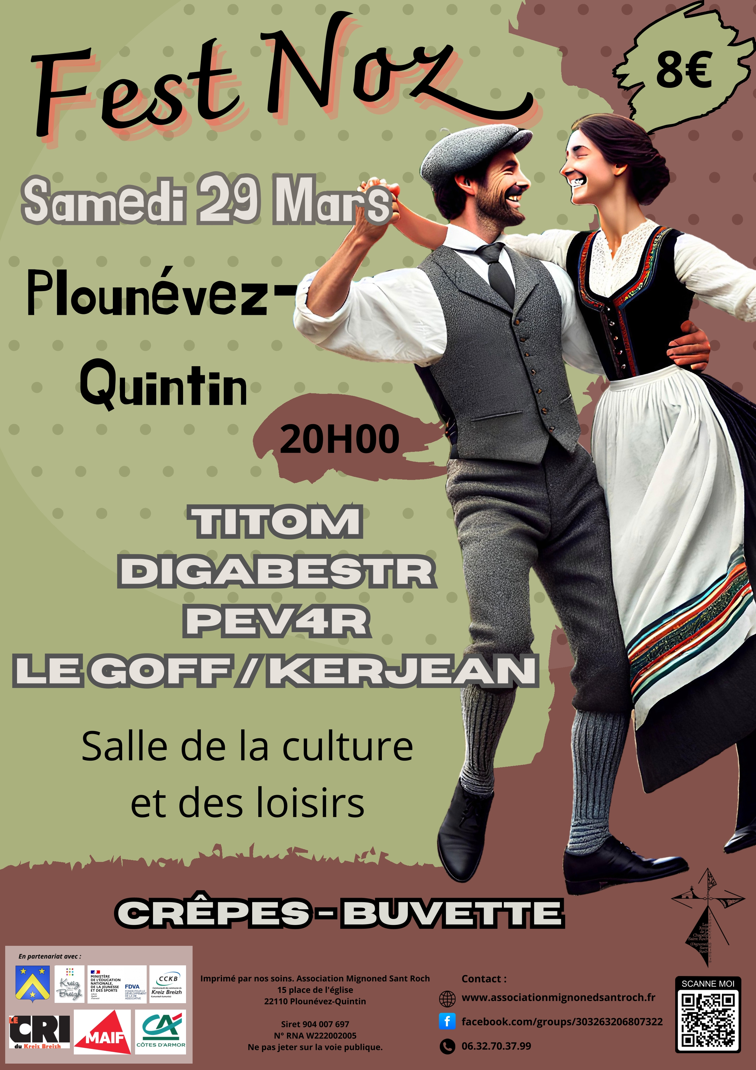 L'association Mignoned Sant Roch prépare la 2ème édition de son fest-noz