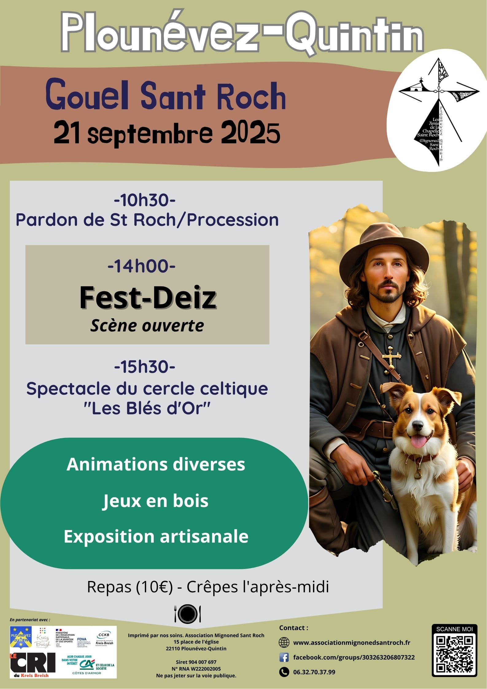 Gouel Sant Roch - Fête-Pardon de Saint-Roch